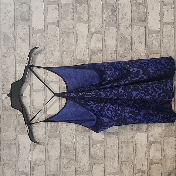 Nike Blue and Black Women's Tank Top Size Large - Picture 5 of 8